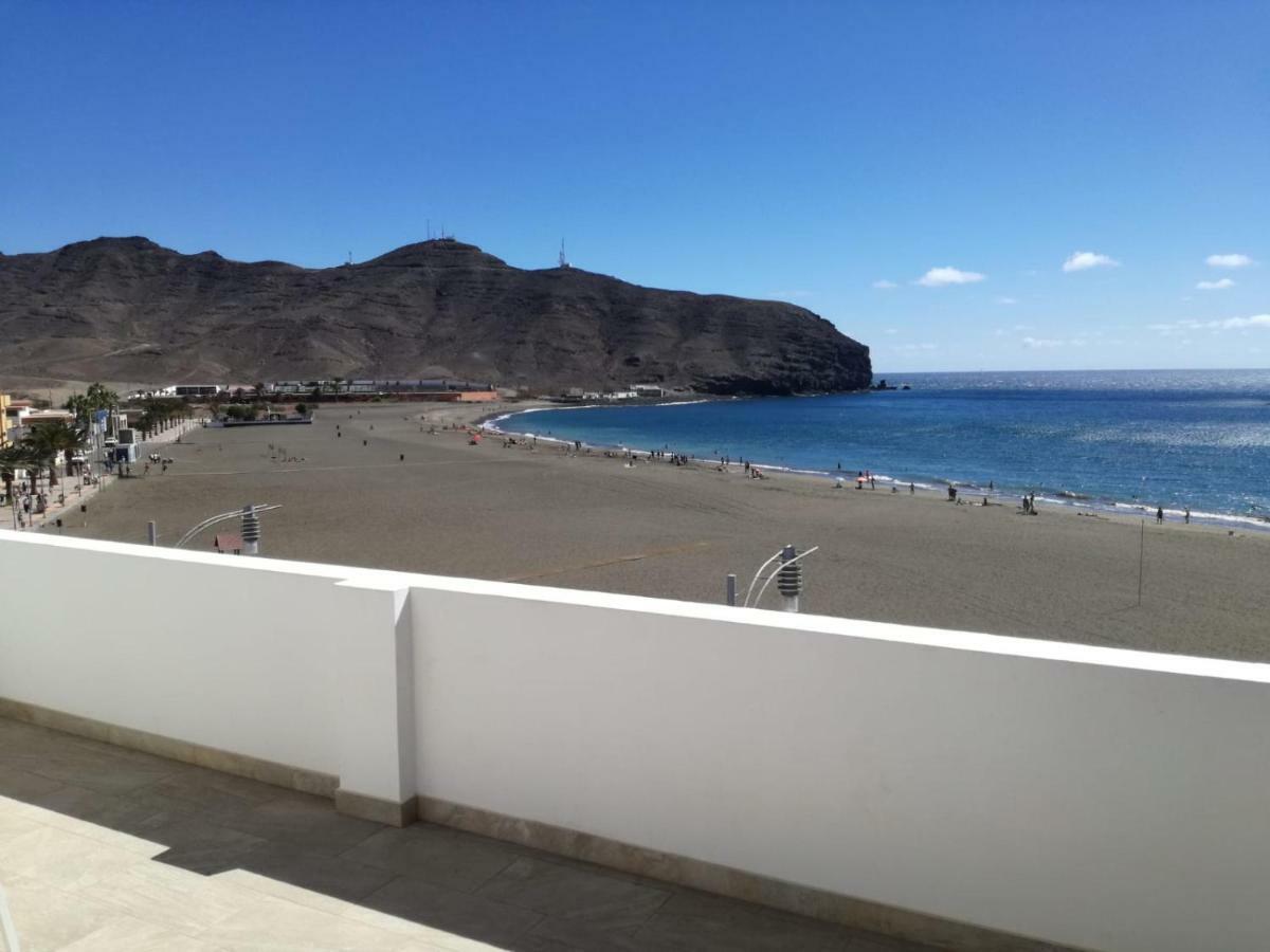 Atico En Primera Linea De Playa Gran Tarajal Buitenkant foto